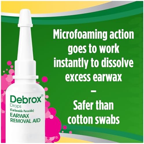 Debrox Earwax Removal Aid, 0.5 oz Earwax Removal Drops