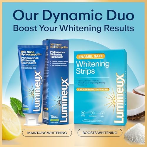 Lumineux 10% Nano Hydroxyapatite Whitening Toothpaste, 3.75 oz