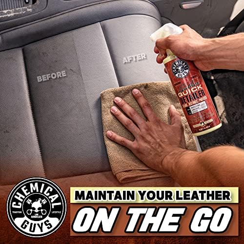 Chemical Guys, Leather Quick Detailer, Cleaner & Conditioner Spray, 16 oz