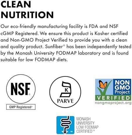 BlueBonnet Nutrition Sunfiber, 7.4 oz