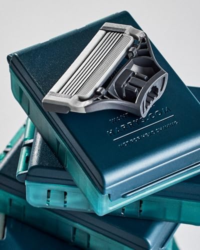 Harry's Original Shaving Kit for Men - 6 Razor Blade Refills, Shave Gel