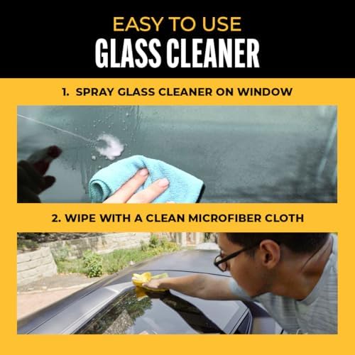 Legendary Glass Cleaner 16oz - Auto Window Cleaner Spray