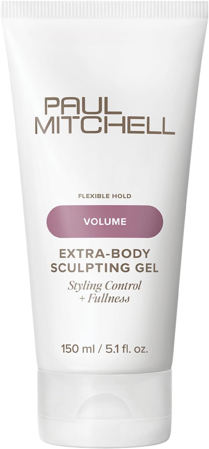 Paul Mitchell Extra-Body Sculpting Gel, Adds Fullness + Styling Control, For Fine Hair