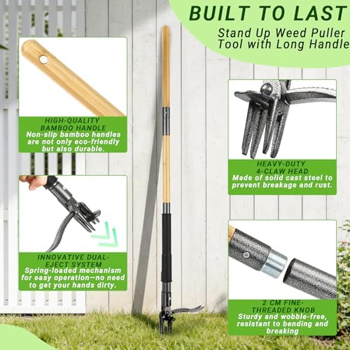 Weed Puller Tool for Garden Lawn Yard, 43.5"