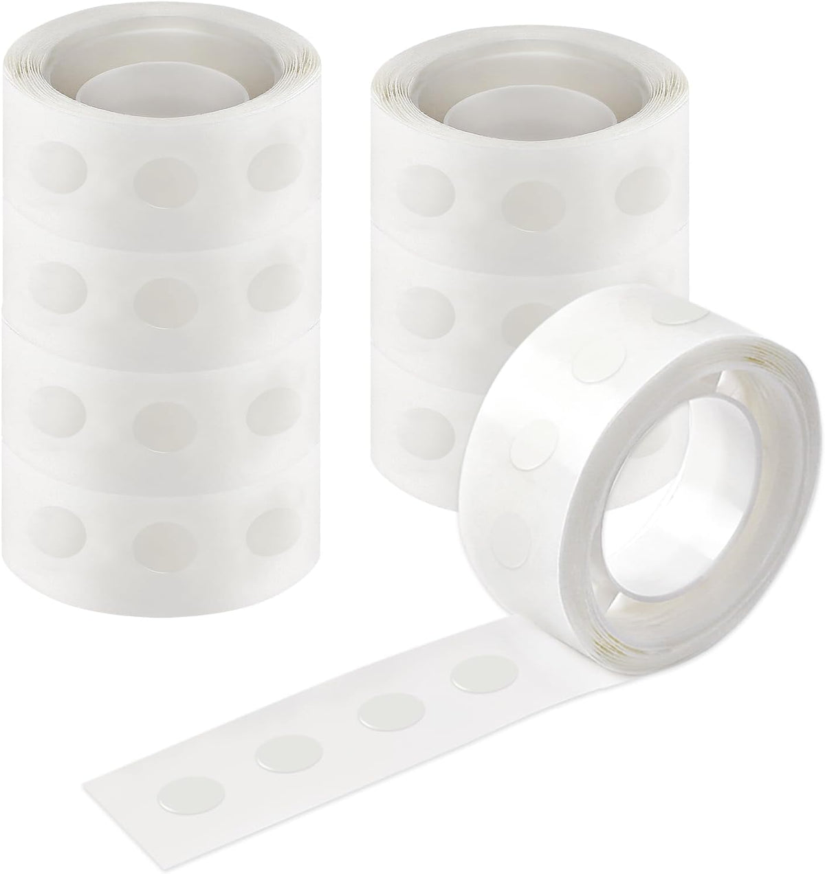 UPINS 1500 Pcs Point Dots Balloon Glue Removable Adhesive Point Tapes