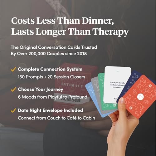 BestSelf Intimacy Deck – 170 Conversation Cards for Couples
