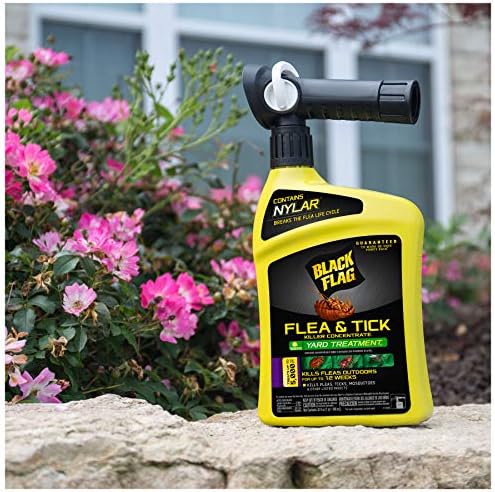Black Flag Flea and Tick Killer Concentrate Yard Treatment, 32 Oz