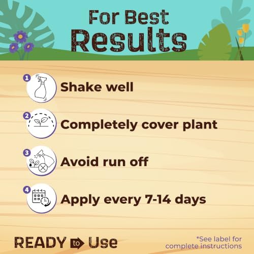 Bonide Captain Jack's Neem Max Ready-to-Use Spray, 64 oz