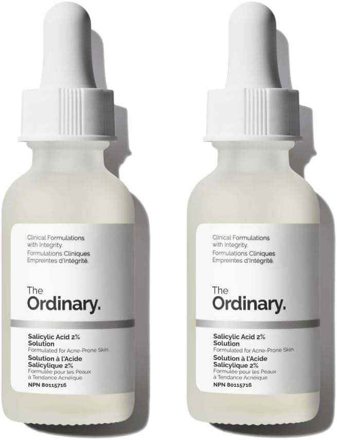 The Ordinary Salicylic Acid 2% Solution, Acne-Fighting Serum for Blemish-Prone Skin
