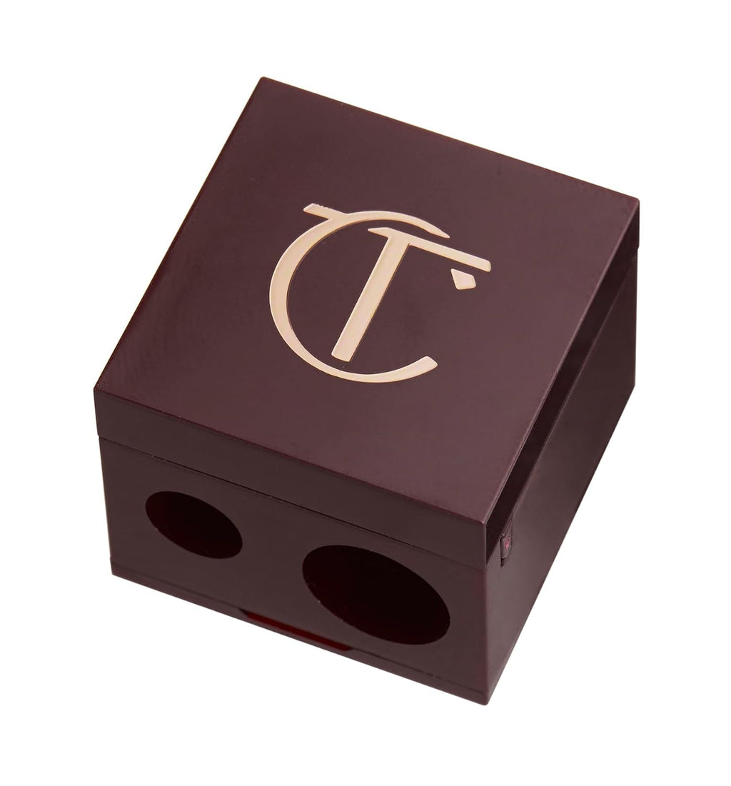 Charlotte Tilbury Pencil Sharpener - Dual-Size Sharpener for Makeup Pencils