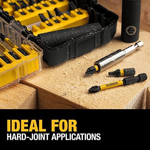 DEWALT DWA2NGFT40IR Impact Ready Flextorq 40-Piece Steel Screwdriver Bit Set