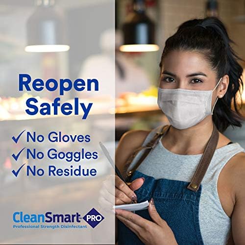 CleanSmart Hospital Disinfectant, Hypochlorous Acid Technology, 1 Gallon