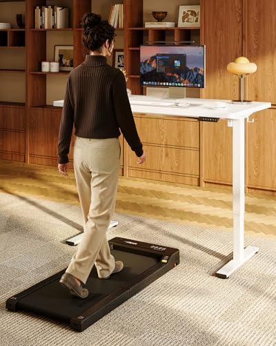 FLEXISPOT EN1 48"x24" One-Piece Standing Desk, White