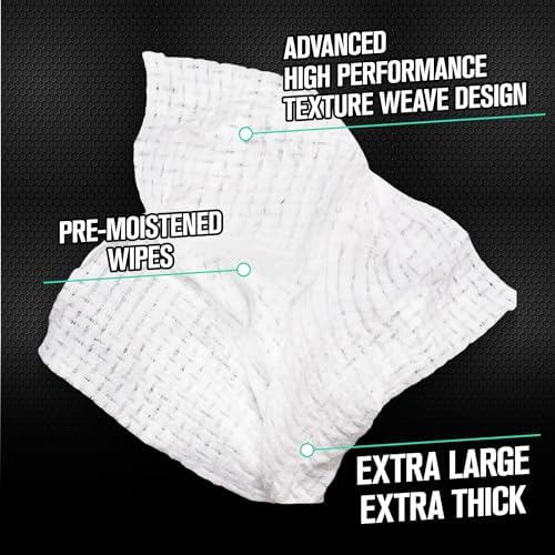 Chemical Guys, Total Interior New Car Smell Cleaner & Protect Wipes, 2 Pack