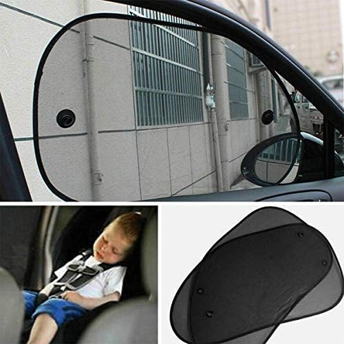 Moly Magnolia 2PCS UV-Blocking Car Window Sunshades, Large