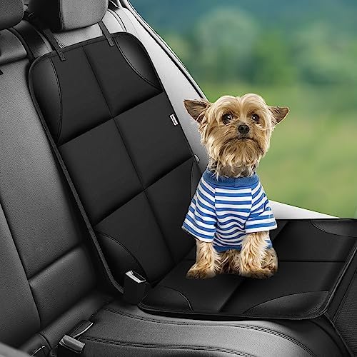 Meolsaek Car Seat Protector for Child Car Seat，Non-Slip Backing No Imprints