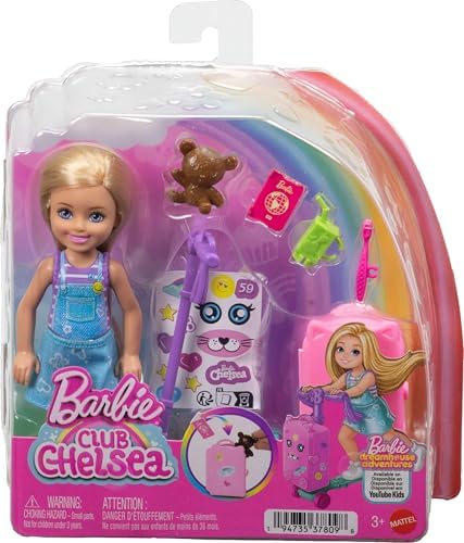 Barbie Club Chelsea Limitless Adventure Doll & Accessories