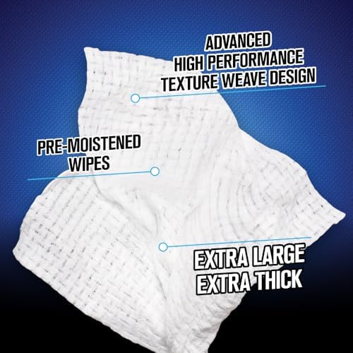 Chemical Guys, Total Interior Cleaner & Protectant Canister Wipes, 30 Count