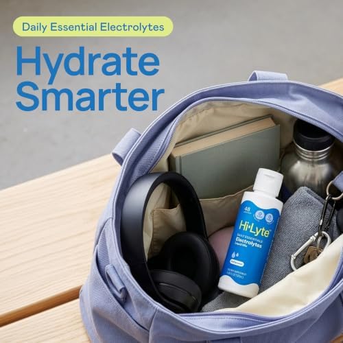 Hi-Lyte Electrolytes for Fasting, Immune Support and Rapid Hydration | 48 Servings | NO Calories NO Sugar | 20%+ More Potassium, Magnesium & Zinc