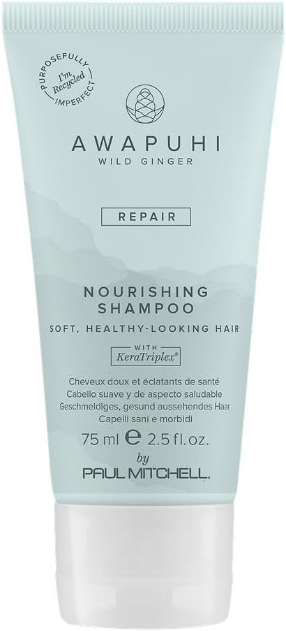 Awapuhi Wild Ginger by Paul Mitchell Nourishing Shampoo, Ultra Rich, Color-Safe Formula, For Dry, Damaged + Color-Treated Hair