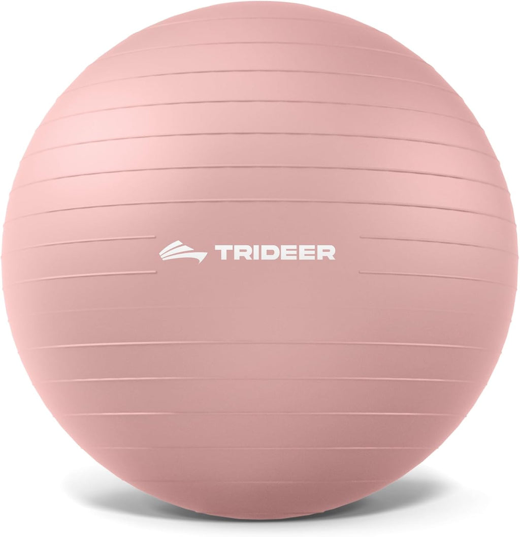 Trideer Yoga Ball for Exercise, Pregnancy, Active Sitting, 55/65/75cm
