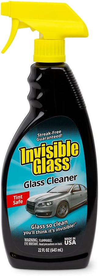 Invisible Glass Auto Glass Cleaner Spray, 22 fl oz, 92164 (Pack of 3)