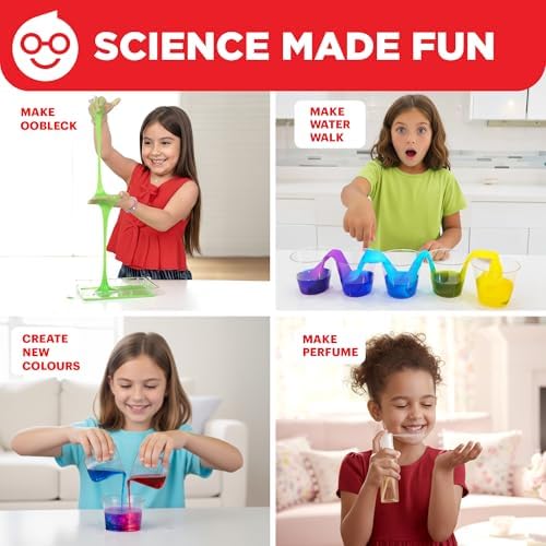 Doctor Jupiter Girls' First Science Experiments Kit for Kids Ages 4+