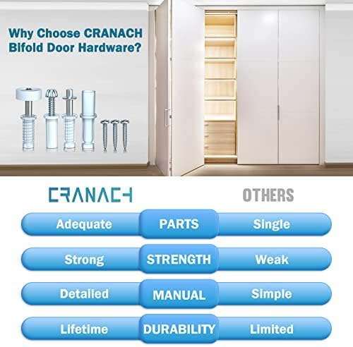 Bifold Door Hardware Repair Kit Use for Bi Fold Closet Sliding Folding Door