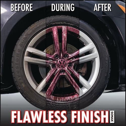 SONAX Wheel Cleaner Full Effect, Non-Acid Brake Dust Cleaner, 500 ml
