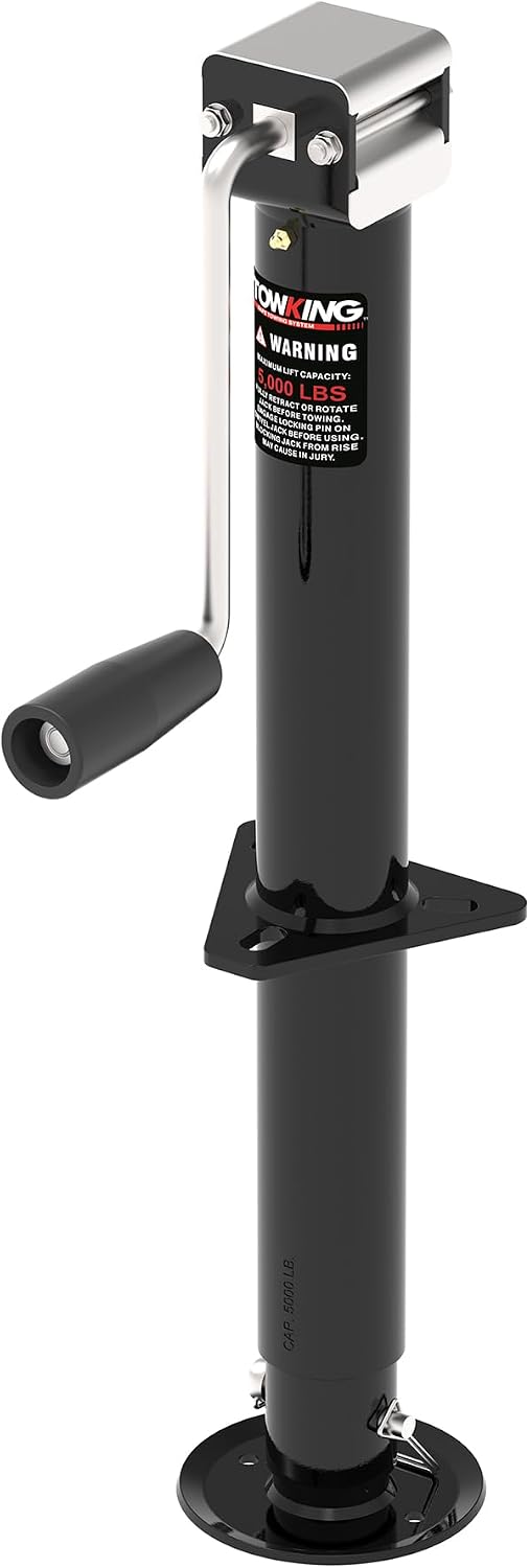 5000 lbs 15" Lift Side Wind A Frame Trailer Jack, RV Tongue Jack