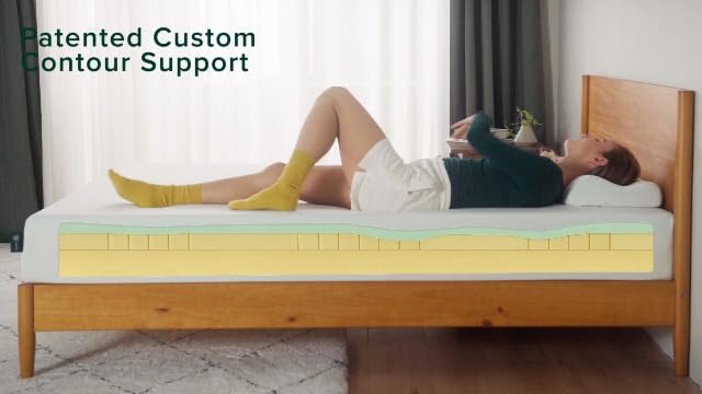 Zinus 6 Inch Full Green Tea Memory Foam Mattress, Medium Firm Feel