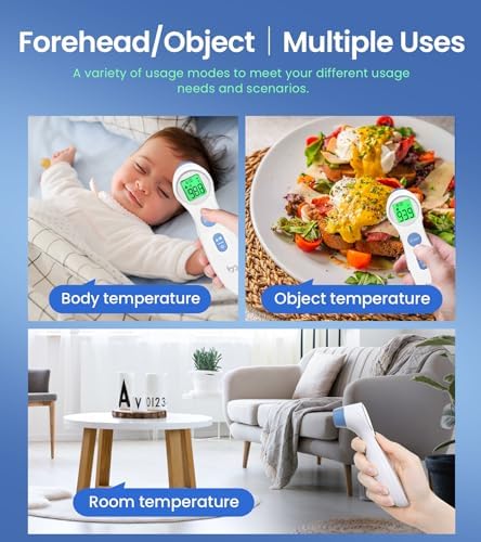Forehead Thermometer for Adults and Kids, Digital Baby Thermometer