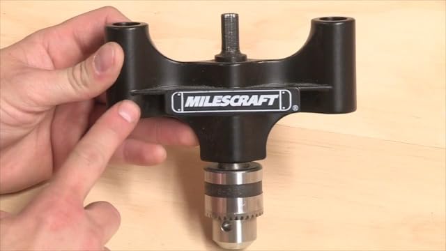 Milescraft DrillMate Portable Drill Guide Adjustable Precision Drilling Jig
