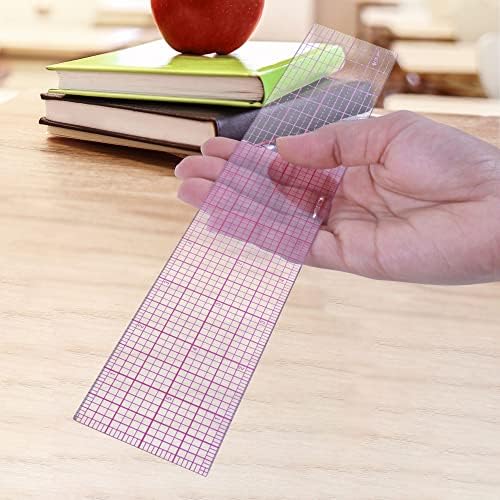 Westcott B-70 8ths Graph Beveled Ruler, 12 in