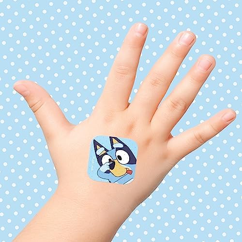 Bluey Kids Adhesive Bandages, 3 Assorted Sizes, 100 Count