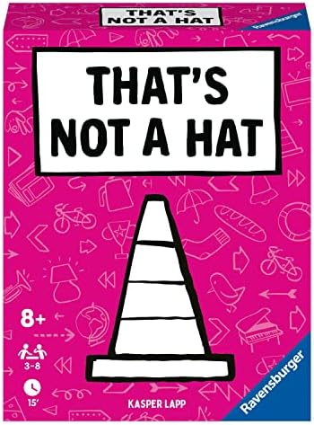 Ravensburger That's Not A Hat - Fun Bluffing & Memory Party Game for All Ages Components | Ideal for Family Gatherings | Great Replay Value | FSC-Certified Materials