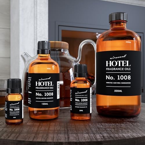 AirScent Hotel Diffuser Oil No. 1008 - White Tea, Aloe Sandalwood - 10 mL