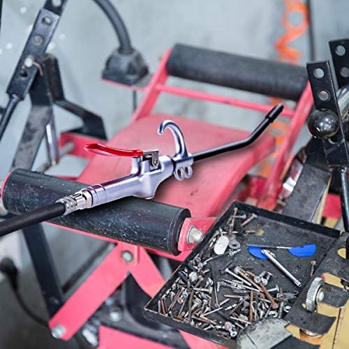 JASTIND High Volume Air Blow Gun w/Aluminum Rubber Guard Air Flow Nozzle