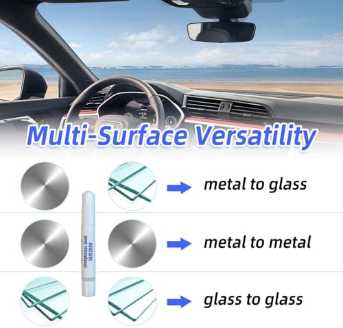 LOCBONDSO Strong Hold Rearview Mirror Adhesive Repair Kit