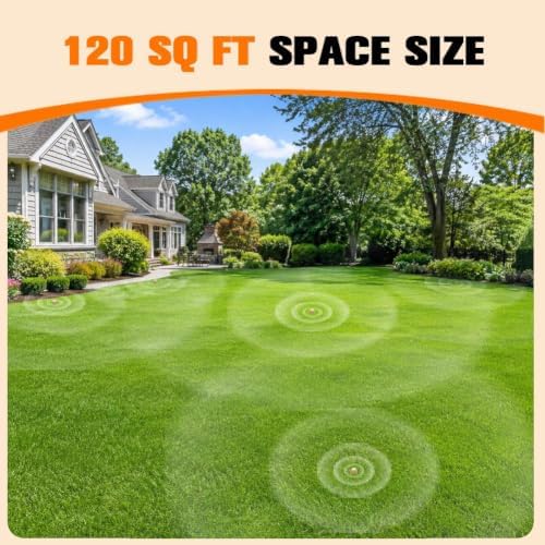 Mole Repellent, Gopher Repellent for Lawn, Groundhog Deterrent-12P