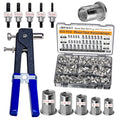 ASKWAY SAE Rivet Nut Tool 420pcs Imperial Carbon Steel Rivet Nut Tool Kit