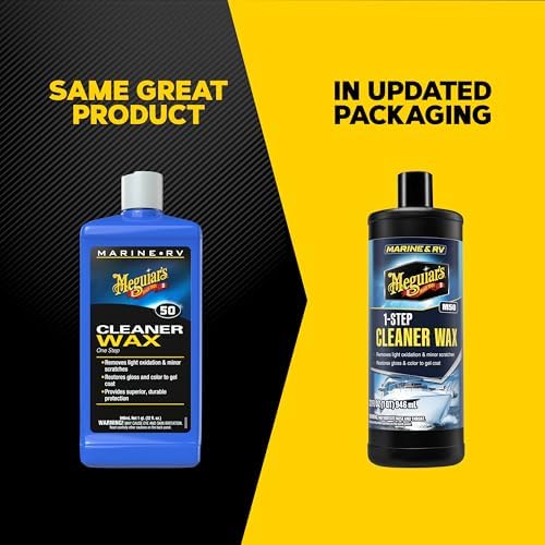 Meguiar's M50 Marine/RV One-Step Cleaner Wax, 32oz