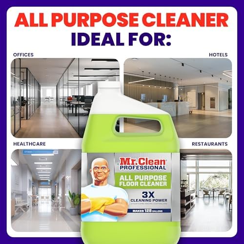 Mr. Clean PRO All Purpose Floor Cleaner for Hardwood & Tile (1 gal, 3 pack)