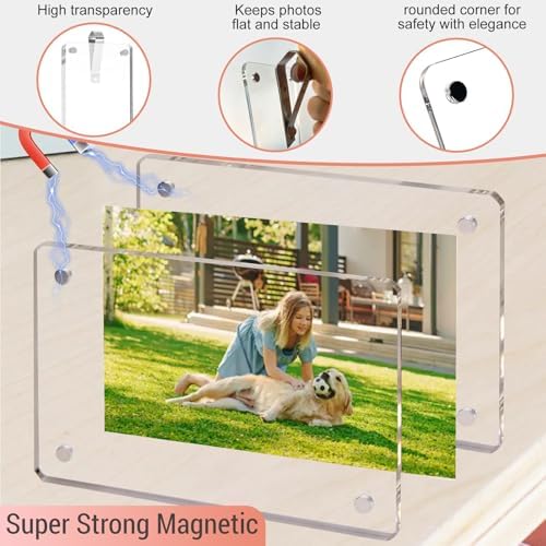 4Pcs Car Picture Holder, Car Visor Photo Clip, 3.5" x 2.4", Car Accessories