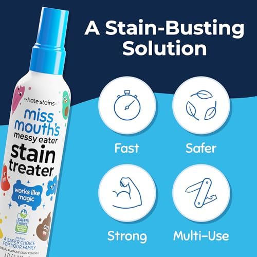 Miss Mouth's Messy Eater Stain Treater Spray, Laundry Stain Remover, 4 Oz