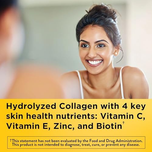Nature Made Collagen Gummies with Vitamin C and Zinc, 60 Gummies
