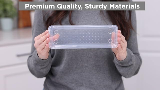 12 PCS Drawer Organizer Set, Makeup Organizers, Tool Storage Trays