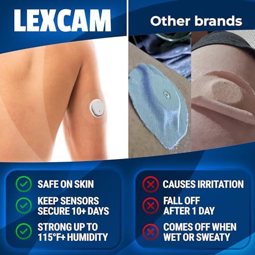 Dexcom G7 Over Patches Waterproof 20 Pack - Sweatproof Clear CGM Overpatch