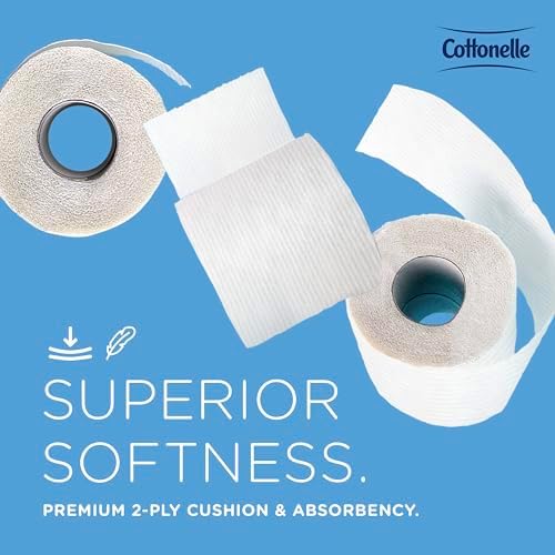 Cottonelle Professional Standard Roll Toilet Paper, Bulk, 60 Rolls (17713)