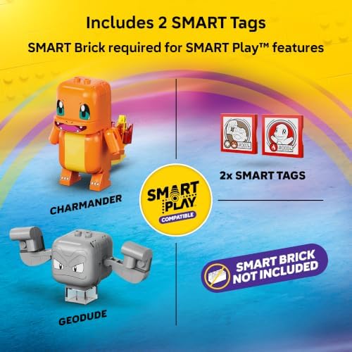 LEGO Pokémon SMART Play: Charmander and Geodude's Cavern Clash 72157